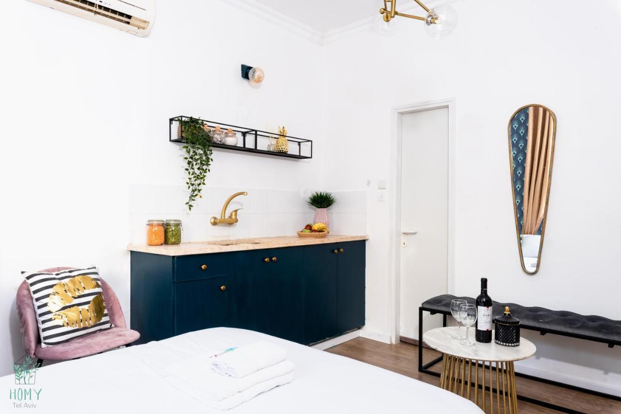 Stylish Studio Apartments On Dizengoff By Homy Tel Aviv Ngoại thất bức ảnh