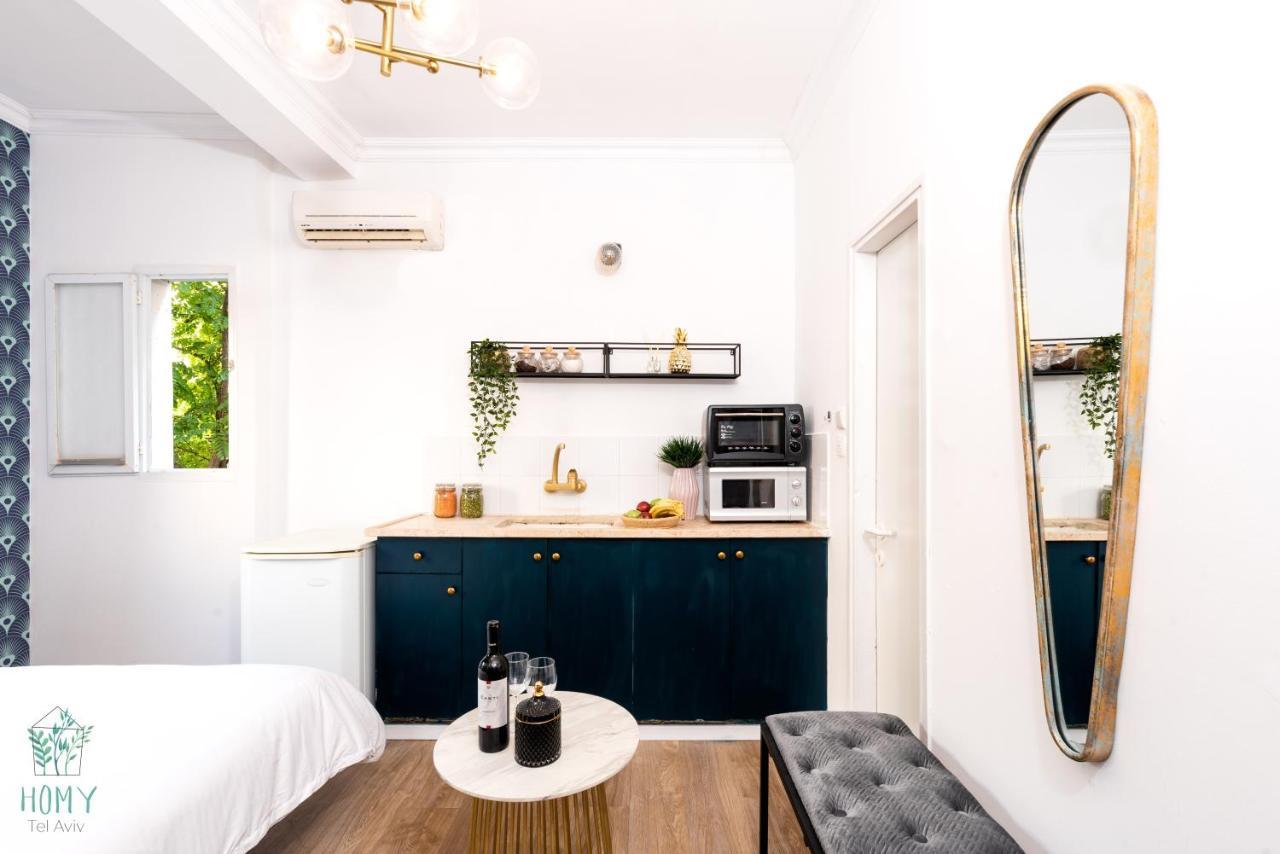 Stylish Studio Apartments On Dizengoff By Homy Tel Aviv Ngoại thất bức ảnh
